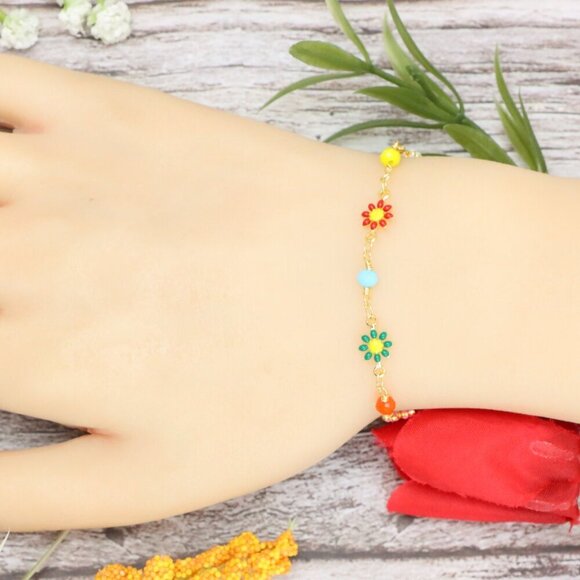 "Trendy Bracelet for Girls & Women – Cute, Adjustable & Gift-Ready | MLCRC1191 - Picture 8 of 10